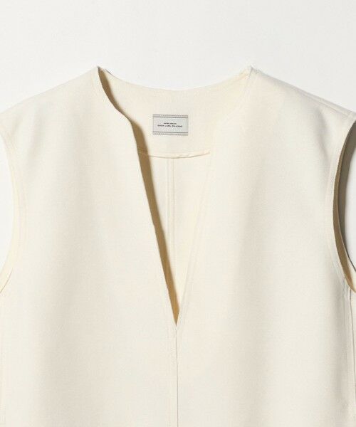 green label relaxing / グリーンレーベル リラクシング ベスト | アッシュクジャージー Vネック ベスト ウォッシャブル | 詳細8