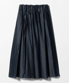 green label relaxing / グリーンレーベル リラクシング ロング・マキシ丈スカート | ［size SHORTあり］チンツシアー ギャザー スカート