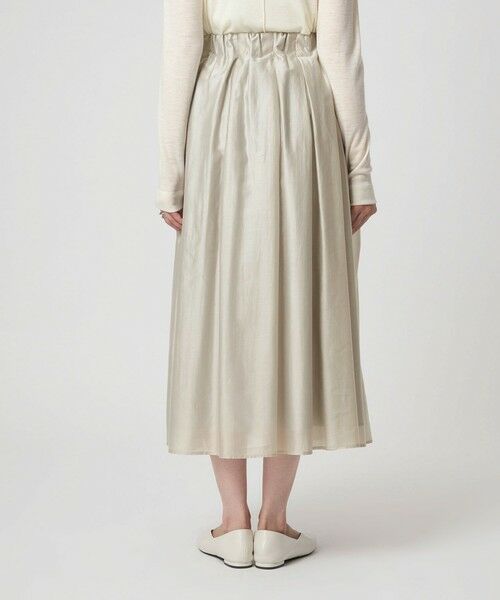 green label relaxing / グリーンレーベル リラクシング ロング・マキシ丈スカート | ［size SHORTあり］チンツシアー ギャザー スカート | 詳細7