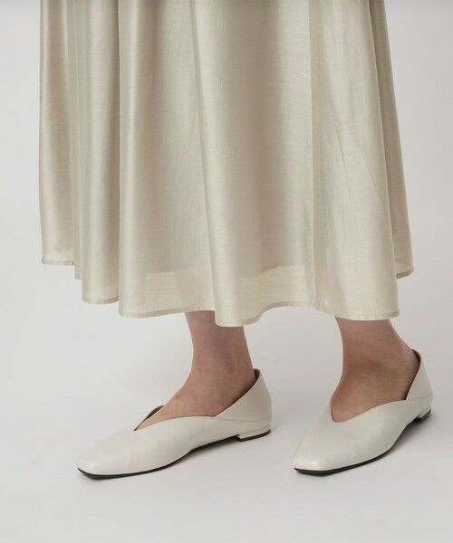 green label relaxing / グリーンレーベル リラクシング ロング・マキシ丈スカート | ［size SHORTあり］チンツシアー ギャザー スカート | 詳細10