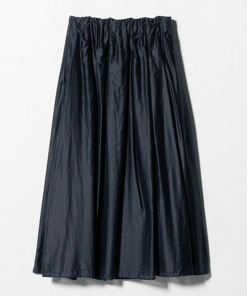 green label relaxing / グリーンレーベル リラクシング ロング・マキシ丈スカート | ［size SHORTあり］チンツシアー ギャザー スカート | 詳細28