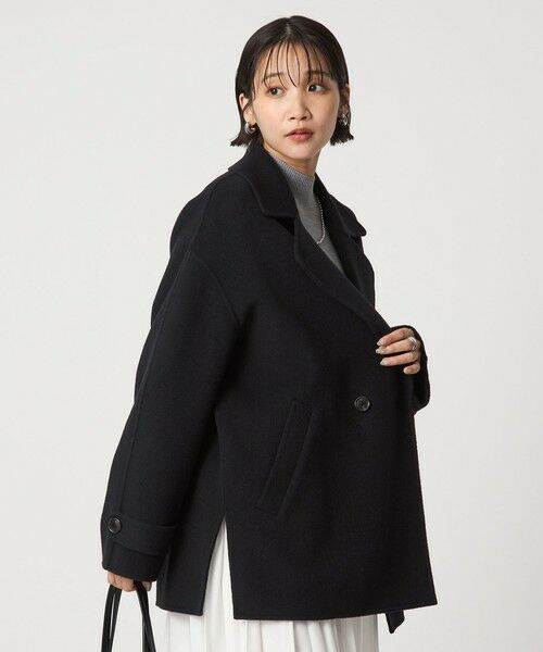 green label relaxing / グリーンレーベル リラクシング その他アウター | ［size SHORTあり］リバー テーラード ミドルコート | 詳細1