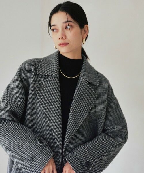 green label relaxing / グリーンレーベル リラクシング その他アウター | ［size SHORTあり］リバー テーラード ミドルコート | 詳細23