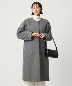 グリーンレーベルリラクシング　グレージュ ロングコート グリーンレーベルリラクシング グレージュ ロングコート green