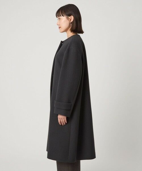 green label relaxing / グリーンレーベル リラクシング その他アウター | ［size SHORTあり］SENTDALE WOOL セントデールウール ノーカラー コート | 詳細21
