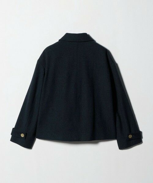 green label relaxing / グリーンレーベル リラクシング その他アウター | ヘリンボーン 襟付き ショート ジャケット コート | 詳細8