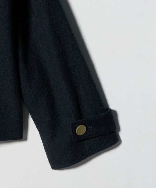 green label relaxing / グリーンレーベル リラクシング その他アウター | ヘリンボーン 襟付き ショート ジャケット コート | 詳細11