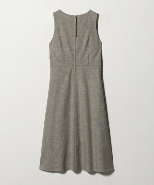 green label relaxing / グリーンレーベル リラクシング ロング・マキシ丈ワンピース | ［size SHORTあり］TWEEDY  ツイーディー Vネック フレア ジャンパースカート | 詳細22