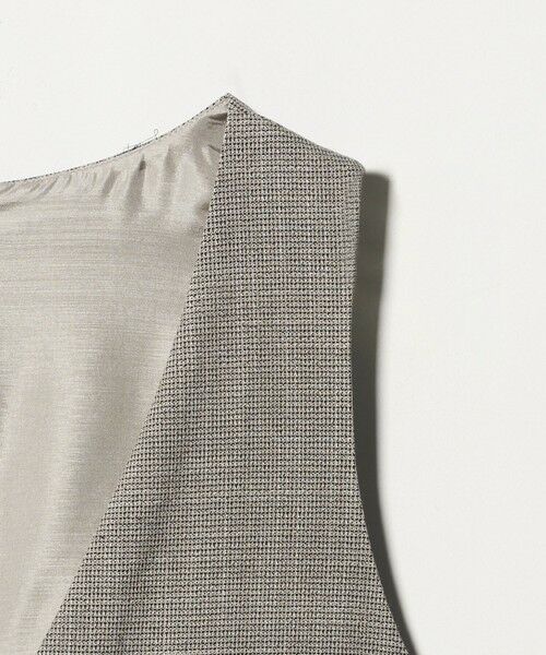 green label relaxing / グリーンレーベル リラクシング ロング・マキシ丈ワンピース | ［size SHORTあり］TWEEDY  ツイーディー Vネック フレア ジャンパースカート | 詳細24