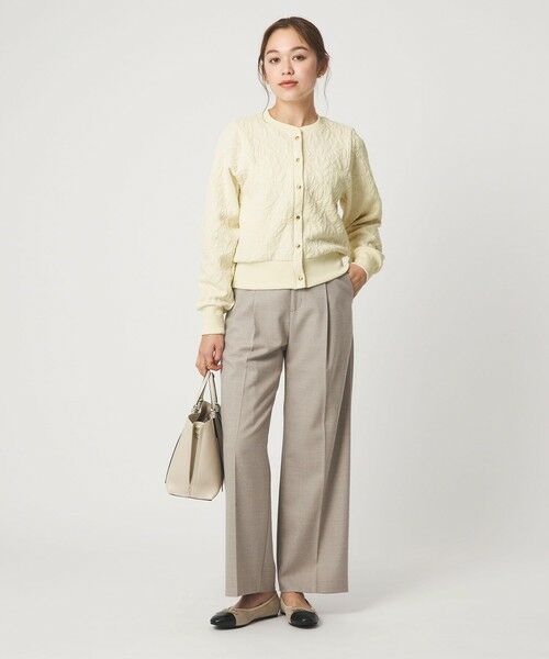 green label relaxing / グリーンレーベル リラクシング カーディガン・ボレロ | フクレジャカード カットソー カーディガン | 詳細2