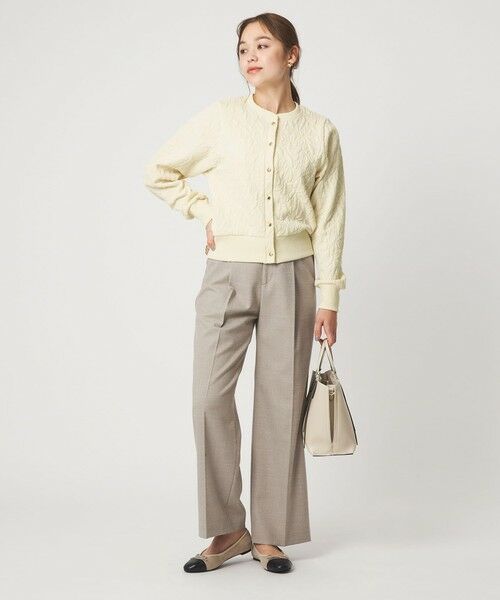 green label relaxing / グリーンレーベル リラクシング カーディガン・ボレロ | フクレジャカード カットソー カーディガン | 詳細3