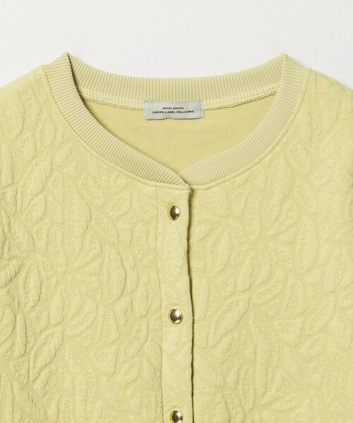 green label relaxing / グリーンレーベル リラクシング カーディガン・ボレロ | フクレジャカード カットソー カーディガン | 詳細28