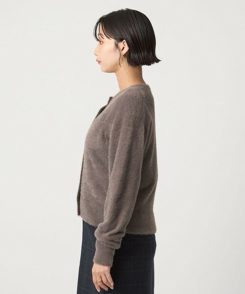 green label relaxing / グリーンレーベル リラクシング カーディガン・ボレロ | フラッフ フェザーヤーン ニット カーディガン | 詳細16