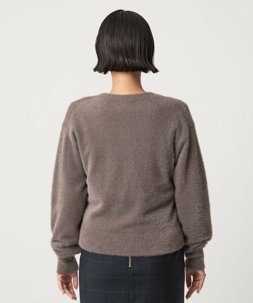 green label relaxing / グリーンレーベル リラクシング カーディガン・ボレロ | フラッフ フェザーヤーン ニット カーディガン | 詳細17