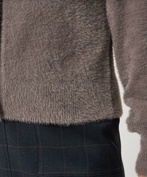 green label relaxing / グリーンレーベル リラクシング カーディガン・ボレロ | フラッフ フェザーヤーン ニット カーディガン | 詳細20