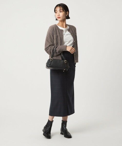 green label relaxing / グリーンレーベル リラクシング カーディガン・ボレロ | フラッフ フェザーヤーン ニット カーディガン | 詳細13