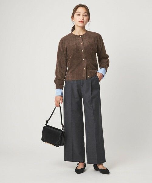 green label relaxing / グリーンレーベル リラクシング カーディガン・ボレロ | フラッフ フェザーヤーン ニット カーディガン | 詳細26