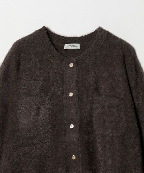 green label relaxing / グリーンレーベル リラクシング カーディガン・ボレロ | フラッフ フェザーヤーン ニット カーディガン | 詳細30