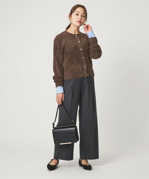green label relaxing / グリーンレーベル リラクシング カーディガン・ボレロ | フラッフ フェザーヤーン ニット カーディガン | 詳細27