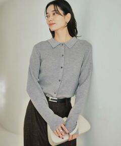 green label relaxing / グリーンレーベル リラクシング カーディガン・ボレロ | ウール エリツキ ニット カーディガン ウォッシャブル