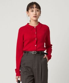 green label relaxing / グリーンレーベル リラクシング カーディガン・ボレロ | ウール エリツキ ニット カーディガン ウォッシャブル