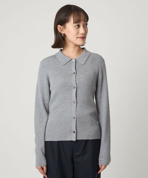 green label relaxing / グリーンレーベル リラクシング カーディガン・ボレロ | ウール エリツキ ニット カーディガン ウォッシャブル | 詳細14