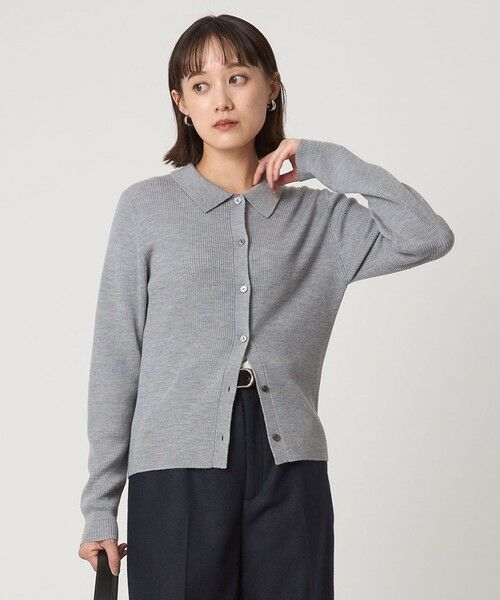 green label relaxing / グリーンレーベル リラクシング カーディガン・ボレロ | ウール エリツキ ニット カーディガン ウォッシャブル | 詳細10