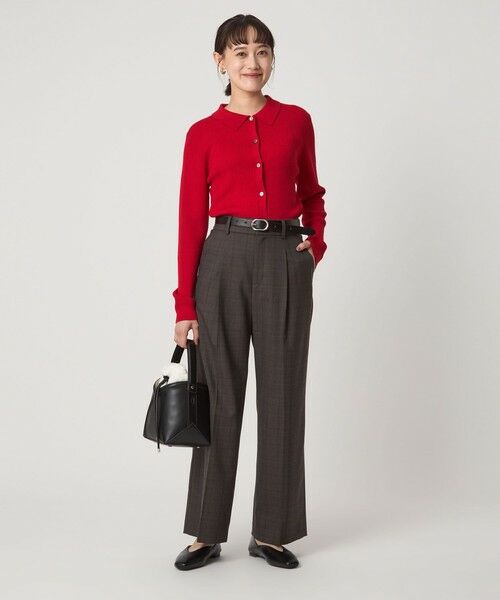 green label relaxing / グリーンレーベル リラクシング カーディガン・ボレロ | ウール エリツキ ニット カーディガン ウォッシャブル | 詳細24