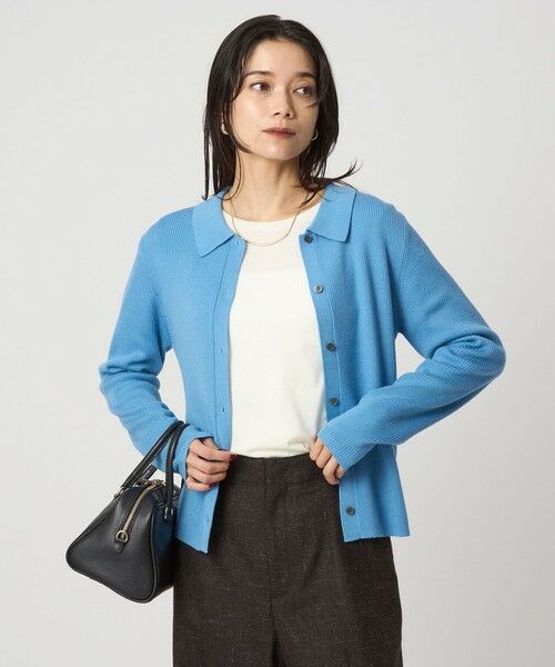 green label relaxing / グリーンレーベル リラクシング カーディガン・ボレロ | ウール エリツキ ニット カーディガン ウォッシャブル | 詳細28