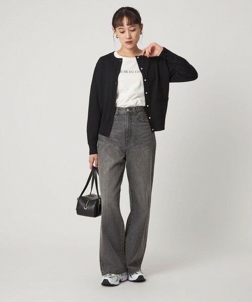 green label relaxing / グリーンレーベル リラクシング カーディガン・ボレロ | ウール クルーネック カーディガン ウォッシャブル | 詳細6