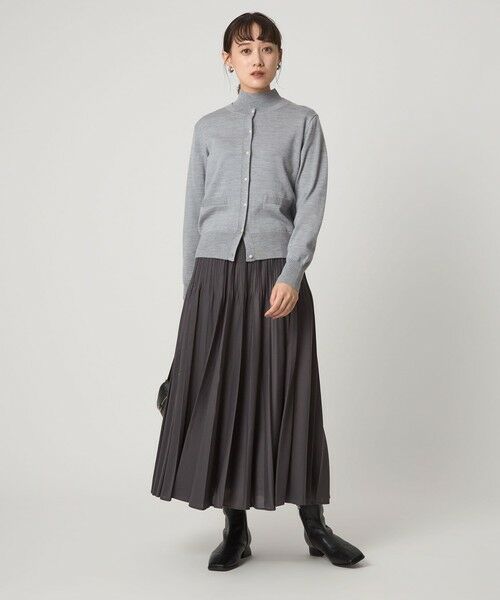 green label relaxing / グリーンレーベル リラクシング カーディガン・ボレロ | ウール クルーネック カーディガン ウォッシャブル | 詳細13