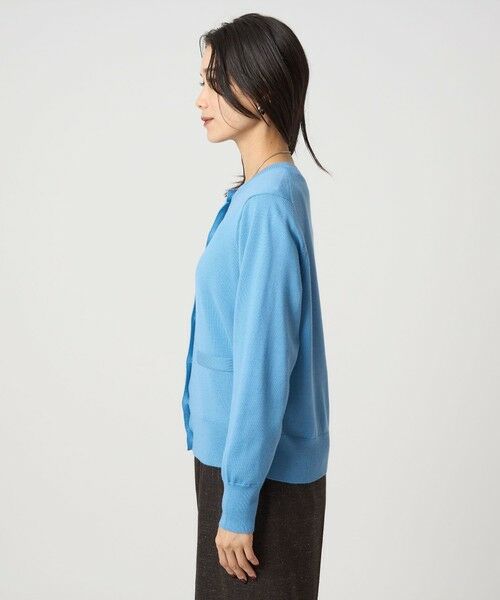 green label relaxing / グリーンレーベル リラクシング カーディガン・ボレロ | ウール クルーネック カーディガン ウォッシャブル | 詳細29