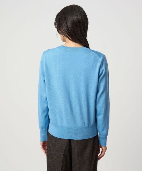 green label relaxing / グリーンレーベル リラクシング カーディガン・ボレロ | ウール クルーネック カーディガン ウォッシャブル | 詳細30