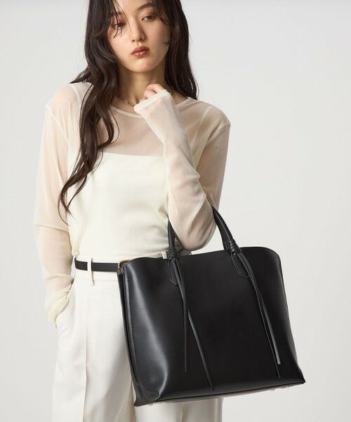 green label relaxing / グリーンレーベル リラクシング ショルダーバッグ | 【WEB限定】2WAYタッセルハンドル A4 トートバッグ / ショルダーバッグ | 詳細2