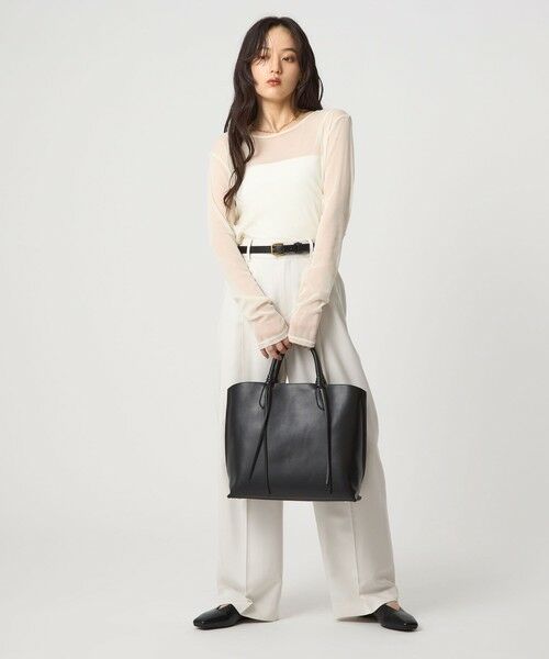 green label relaxing / グリーンレーベル リラクシング ショルダーバッグ | 【WEB限定】2WAYタッセルハンドル A4 トートバッグ / ショルダーバッグ | 詳細4