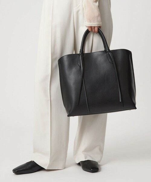 green label relaxing/グリーンレーベル リラクシング 【WEB限定】2WAYタッセルハンドル A4 トートバッグ / ショルダーバッグ BLACK FREE