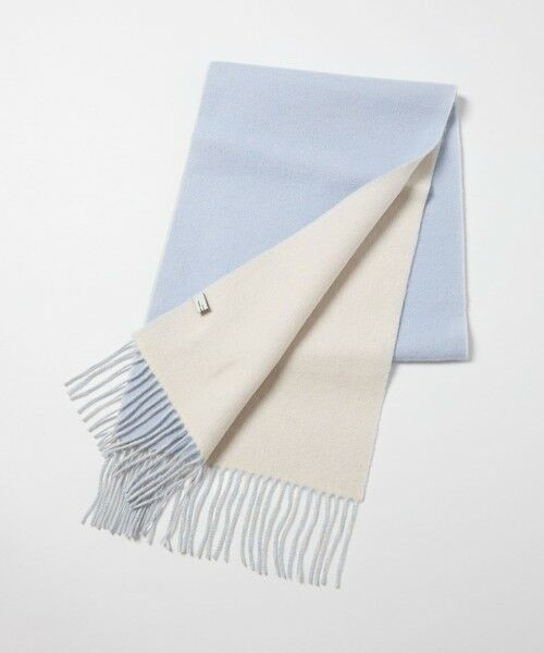 green label relaxing / グリーンレーベル リラクシング マフラー・ショール・スヌード・ストール | カシミヤ リバーシブル マフラー | 詳細13