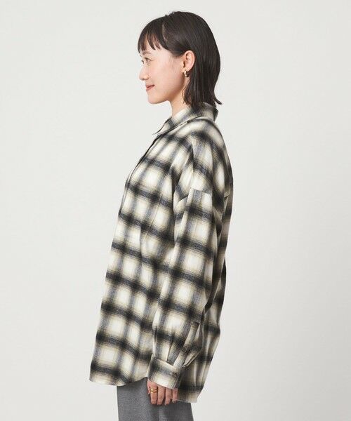 green label relaxing / グリーンレーベル リラクシング シャツ・ブラウス | コットン ネル チェック シャツ | 詳細5