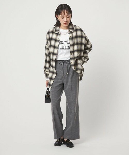 green label relaxing / グリーンレーベル リラクシング シャツ・ブラウス | コットン ネル チェック シャツ | 詳細2