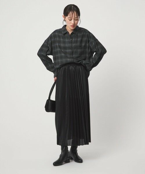 green label relaxing / グリーンレーベル リラクシング シャツ・ブラウス | コットン ネル チェック シャツ | 詳細13