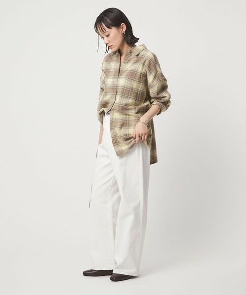 green label relaxing / グリーンレーベル リラクシング シャツ・ブラウス | コットン ネル チェック シャツ | 詳細25
