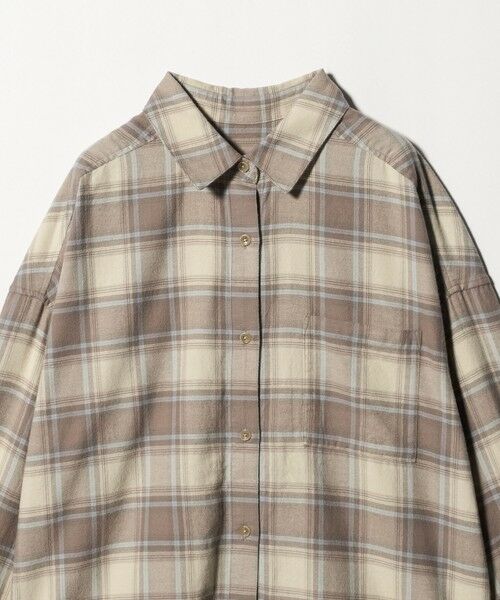 green label relaxing / グリーンレーベル リラクシング シャツ・ブラウス | コットン ネル チェック シャツ | 詳細29