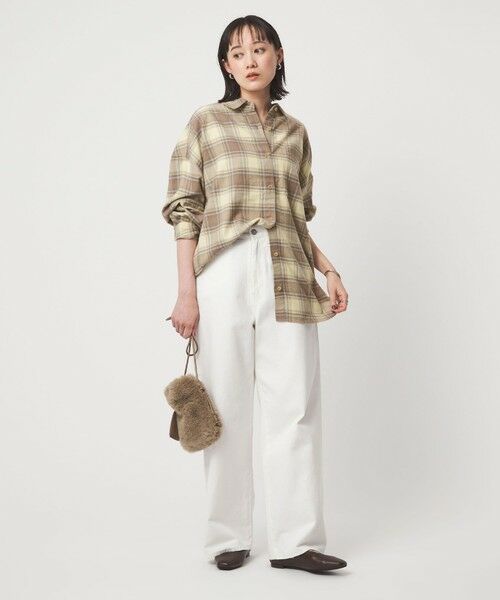 green label relaxing / グリーンレーベル リラクシング シャツ・ブラウス | コットン ネル チェック シャツ | 詳細24