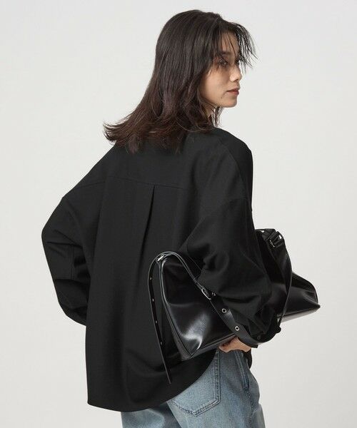 green label relaxing / グリーンレーベル リラクシング シャツ・ブラウス | ウラキモウ シャツ マシンウォッシャブル ストレッチ 帯電防止 | 詳細2