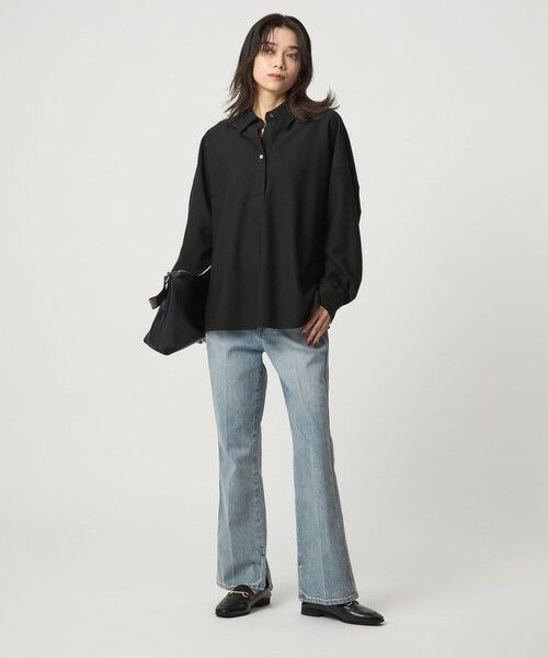 green label relaxing / グリーンレーベル リラクシング シャツ・ブラウス | ウラキモウ シャツ マシンウォッシャブル ストレッチ 帯電防止 | 詳細4