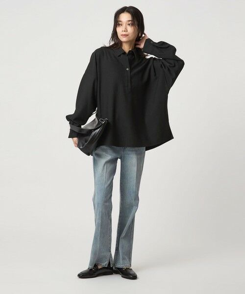 green label relaxing / グリーンレーベル リラクシング シャツ・ブラウス | ウラキモウ シャツ マシンウォッシャブル ストレッチ 帯電防止 | 詳細5