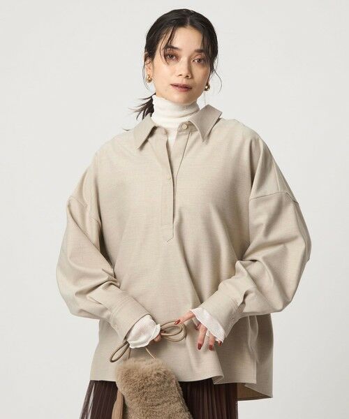 green label relaxing / グリーンレーベル リラクシング シャツ・ブラウス | ウラキモウ シャツ マシンウォッシャブル ストレッチ 帯電防止 | 詳細20