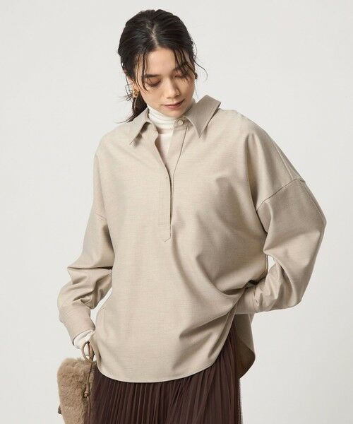 green label relaxing / グリーンレーベル リラクシング シャツ・ブラウス | ウラキモウ シャツ マシンウォッシャブル ストレッチ 帯電防止 | 詳細21