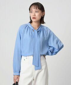 green label relaxing / グリーンレーベル リラクシング シャツ・ブラウス | 2WAY ボウタイ ブラウス