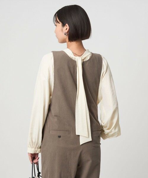 green label relaxing / グリーンレーベル リラクシング シャツ・ブラウス | 2WAY ボウタイ ブラウス | 詳細1